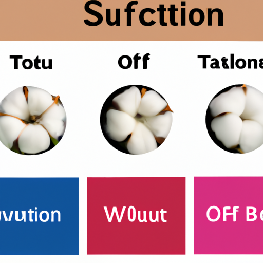 What are the 4 types of cotton?