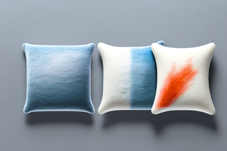 Two different pillows
