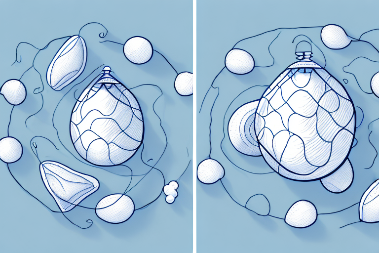 A side-by-side comparison of a cocoon by sealy mattress pad and a puffy mattress pad