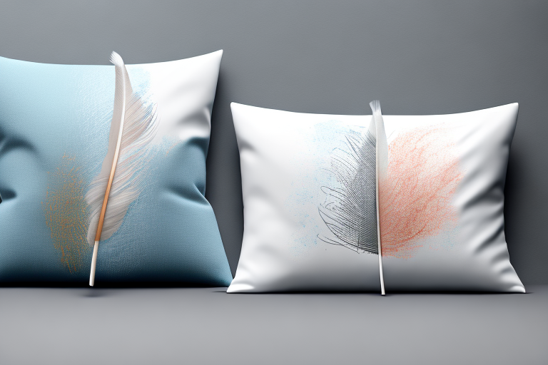 Plushbeds vs Saatva Feather Pillows