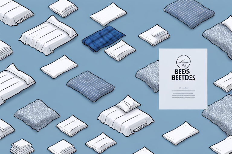 Two beds with different sheets