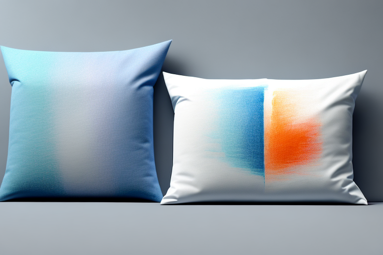 Two pillows side by side