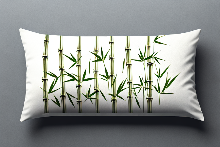 A pillow made of bamboo