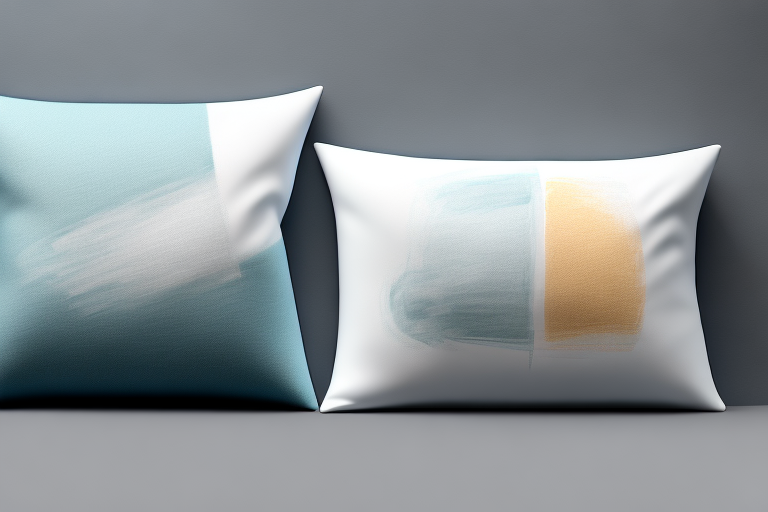 Two pillows side by side