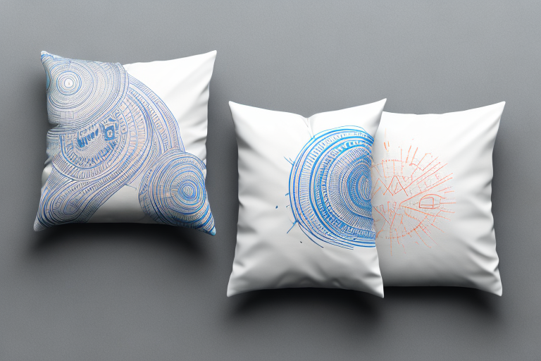 Two pillows side-by-side