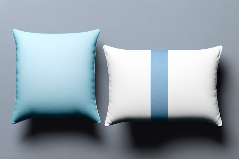 Two pillows side-by-side