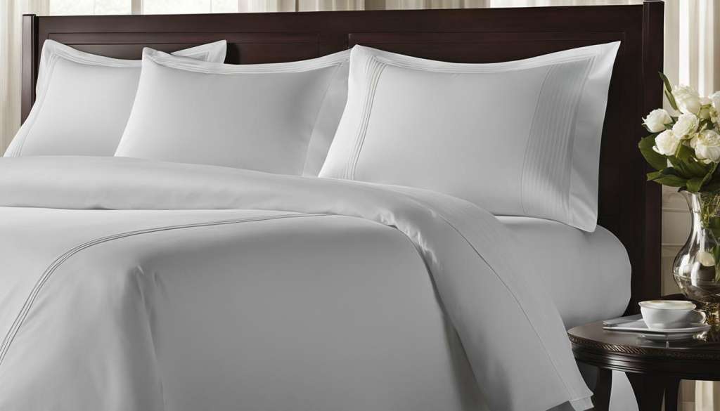 comfortable hotel bedding