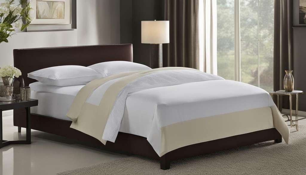 high thread count Egyptian cotton sheets