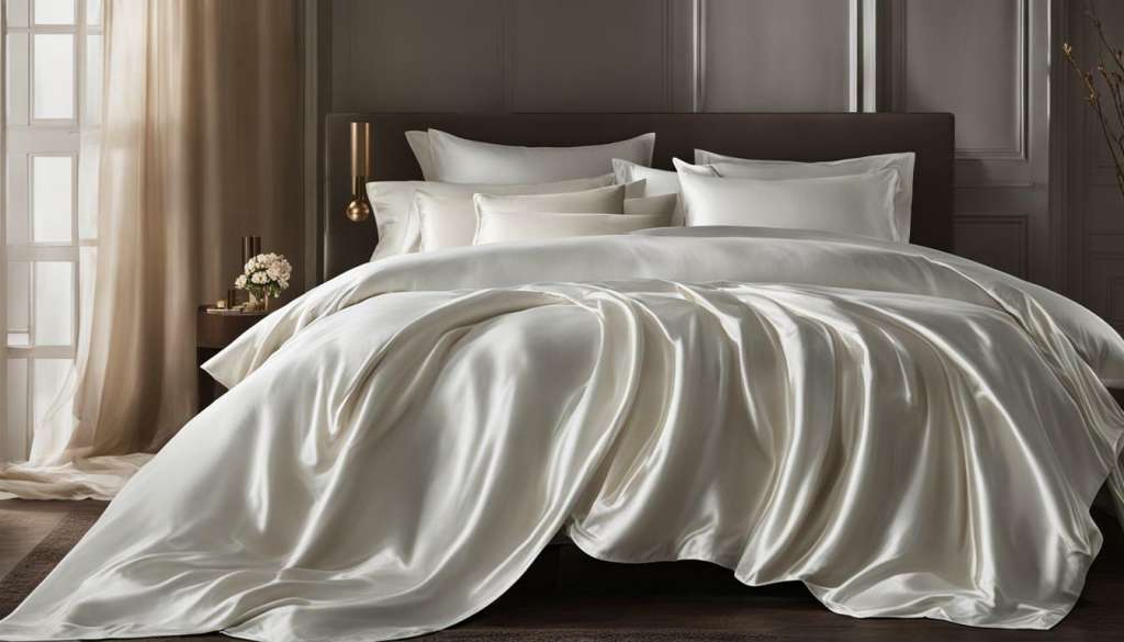 silk and cotton sheets