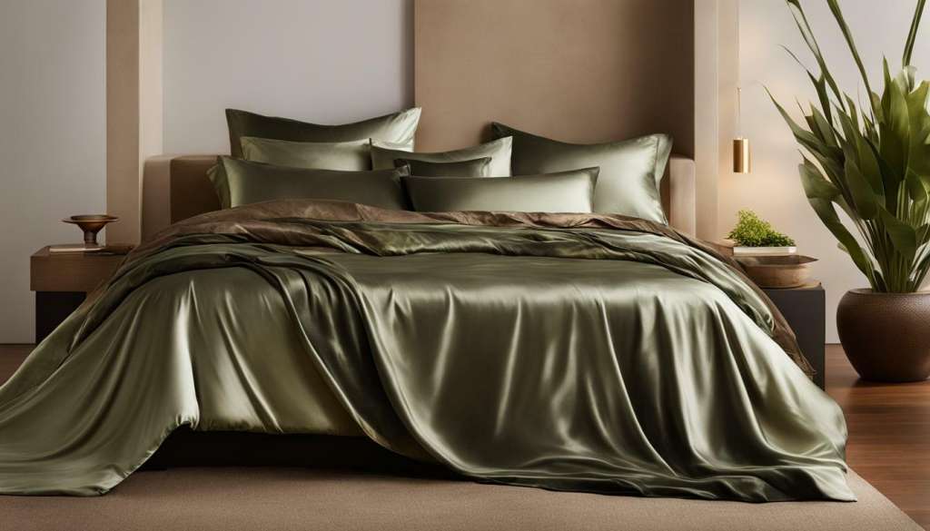 Camo Silk Sheets