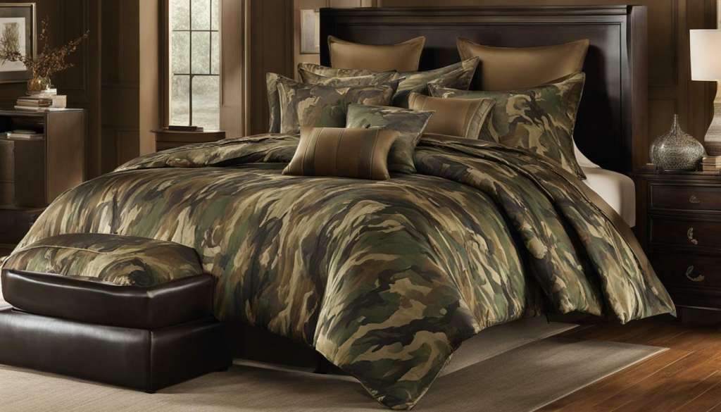 Camo Silk Sheets