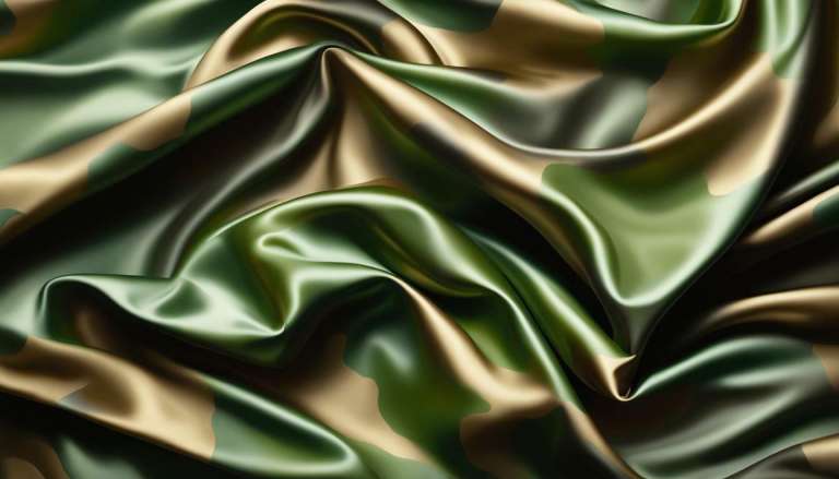 Camo Silk Sheets