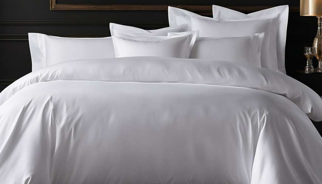 Egyptian cotton bedding