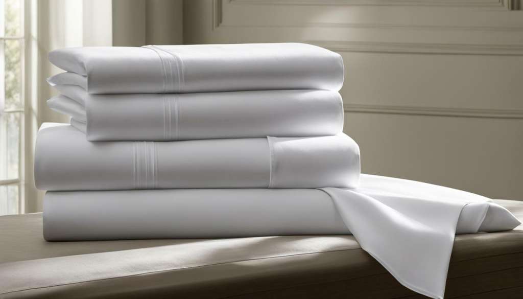 Egyptian cotton sheet set