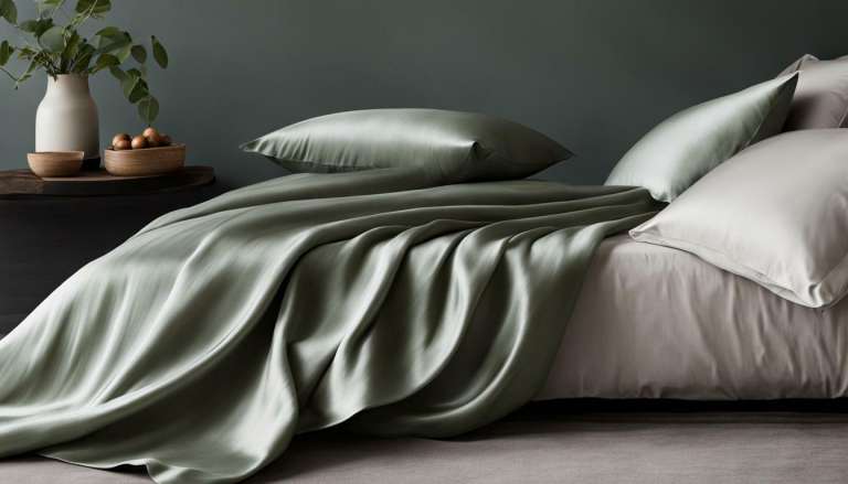 Eucalyptus Vegan Silk Sheets