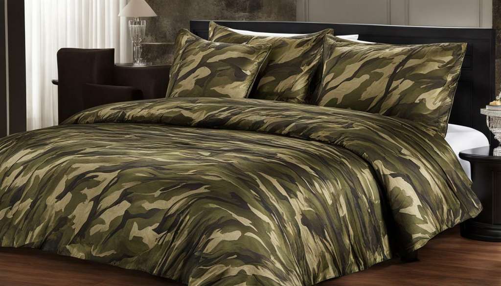 High-quality Camo Silk Sheets