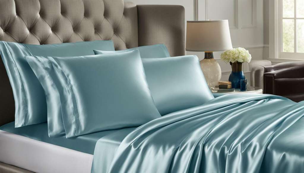 Methods to prevent silk sheets from coming off bed