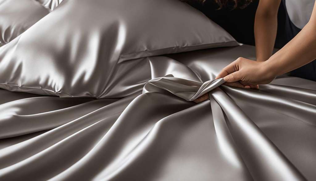 non-slip solutions for silk sheets