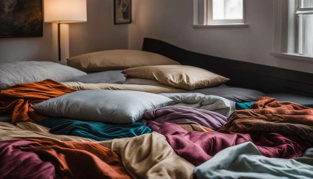 stop bedding from bunching on silk sheets