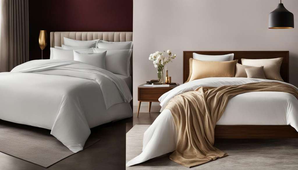 cotton vs silk sheets