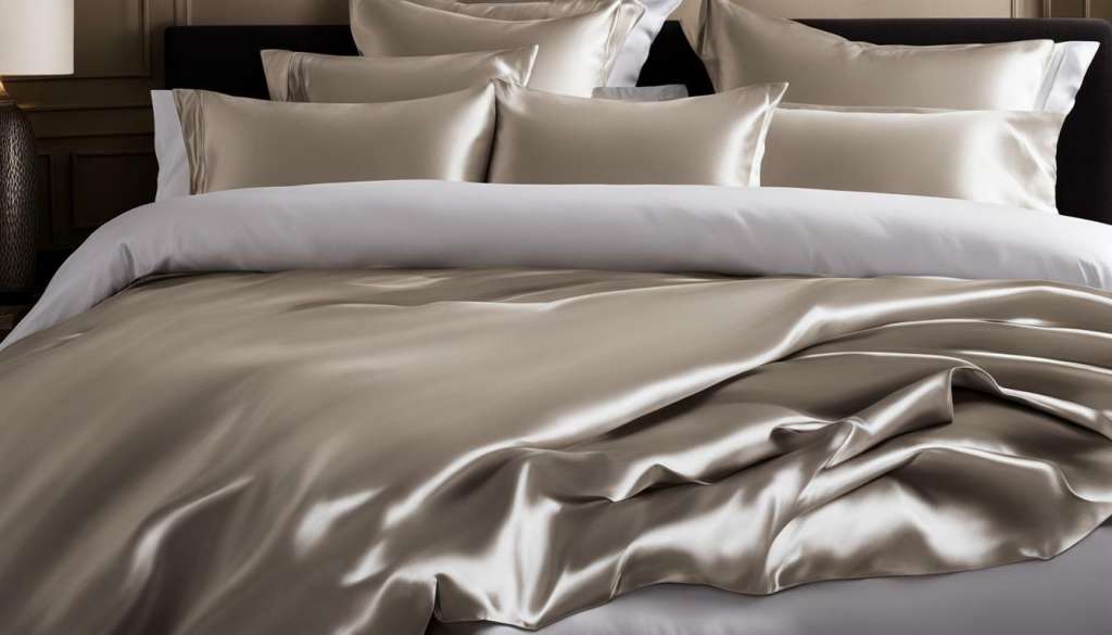 silk sheets for luxury bedding